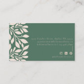 Holistische Gezondheid & Wellness Helende Handen C Afsprakenkaartje (Achterkant)