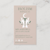 Holistische Gezondheid & Wellness Helende Handen C Visitekaartje (Voorkant)