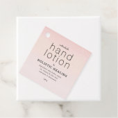 Holistische Healing Spa Product/Prijs Label (In situ)