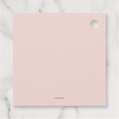 Holistische Healing Spa Product/Prijs Label (Achterkant)