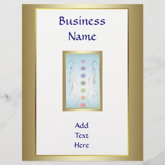 Holistische Helende Handen Enkelzijdig Flyer (Voorkant)