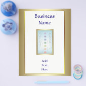 Holistische Helende Handen Enkelzijdig Flyer (Enkel)