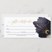 Holistische Hemelse Zon Maan Yoga Cadeaubon (Achterkant)