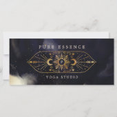 Holistische Hemelse Zon Maan Yoga Cadeaubon (Voorkant)