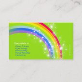 Holistische kleurtherapie bedrijf visitekaartje (Achterkant)