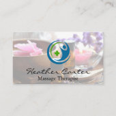 holistische Logo | gezondheidsgeneeskunde Visitekaartje (Voorkant)