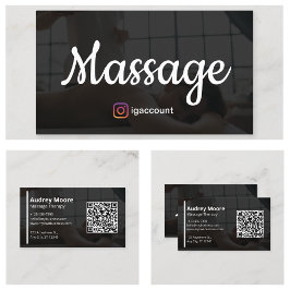 Holistische Massage Therapie Visitekaartje