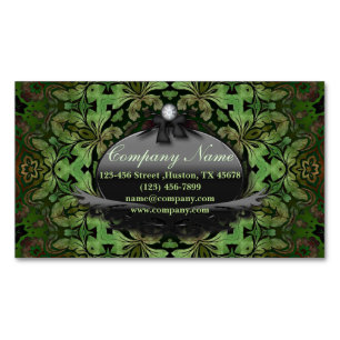 holistische massagetherapeute Yoga Mandala Magnetisch Visitekaartje