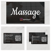 Holistische massagetherapie visitekaartje