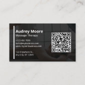 Holistische massagetherapie visitekaartje (Voorkant)