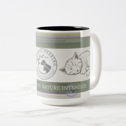 Holistische Mok voor honden- of kattenfokkers (Voorkant rechts)