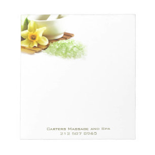 Holistische notenkussens notitieblok