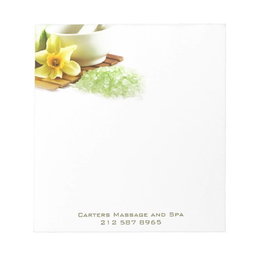 Holistische notenkussens notitieblok (Voorkant)