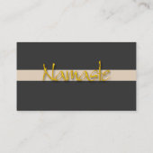 Holistische profielkaart visitekaartje (Achterkant)