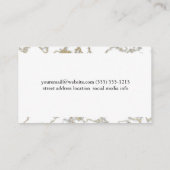 Holistische Spa Salon  Visitekaartje (Achterkant)