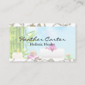Holistische Spa Salon  Visitekaartje (Voorkant)