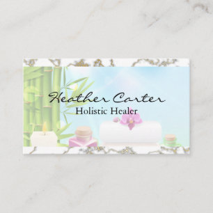Holistische Spa Salon Visitekaartje