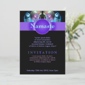 Holistische Spirituele Yoga Workshop Evenement Fly Kaart (Staand voorkant)