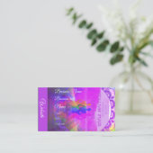 Holistische stijl visitekaartje (Staand voorkant)