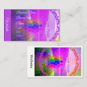 Holistische stijl visitekaartje (Voorkant / Achterkant)