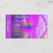 Holistische stijl visitekaartje