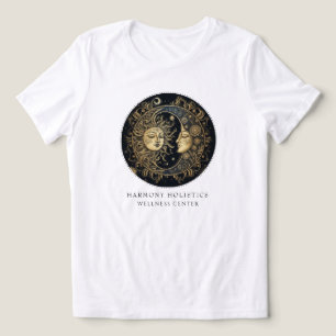Holistische Sun Moon Stars Business Tri-Blend Shirt