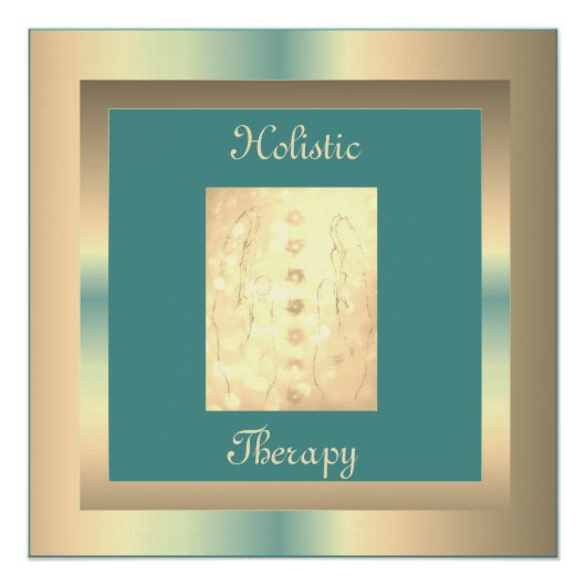 Holistische therapie perfect poster (Voorkant)