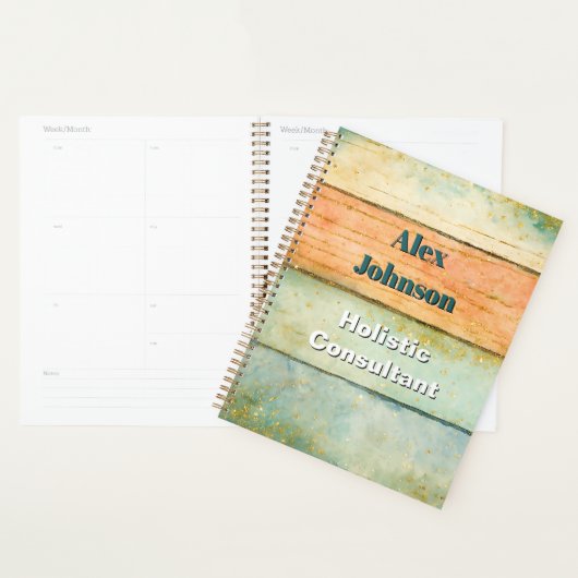 Holistische Wellness Consultant Naturopaths Spirit Planner (Display)