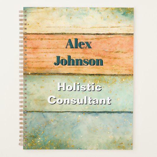 Holistische Wellness Consultant Naturopaths Spirit Planner (Voorkant)