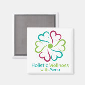 Holistische Wellness met Mena Magneet (Voorkant / Achterkant)