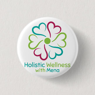 Holistische Wellness met Mena Ronde Button 3,2 Cm