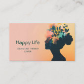Holistische Wellness Mind, Body Spirit Therapist r Visitekaartje (Voorkant)