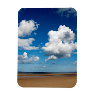Holkham Beach Norfolk England Poster Classic Round Magneet