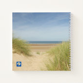Holkham Beach Norfolk Notitieboek (Achterkant)