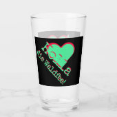 Holla, die Waldfee! Spruch Glas (Achterkant)