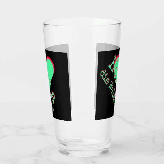 Holla, die Waldfee! Spruch Glas (Links)