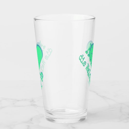 Holla, die Waldfee! Spruch Glas (Rechts)