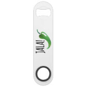 Holla Jalapeno Funny Bottle Opener Speed Flessenopener (Voorkant)