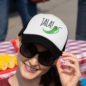 Holla Jalapeno Funny Trucker Hat Pet