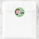 Holla voor een dollar Stickers (Tas)