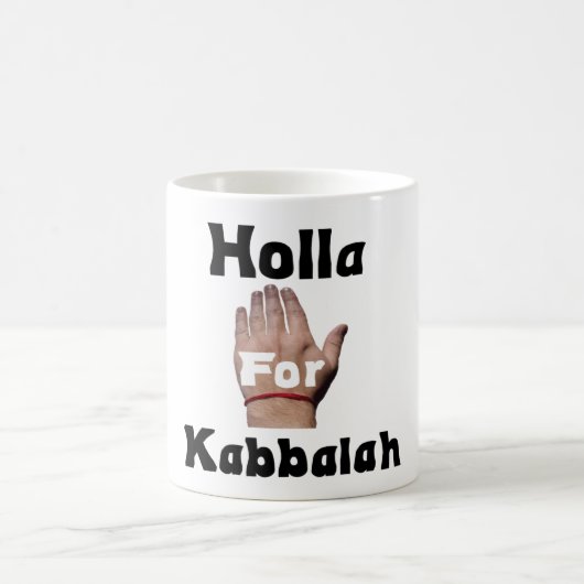 Holla voor Kabbalah.Mok Koffiemok (Center)