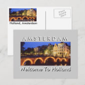 HOLLAND 2 (het Ontwerp van Oluwatosin Gbadamosi) Briefkaart (Voorkant / Achterkant)