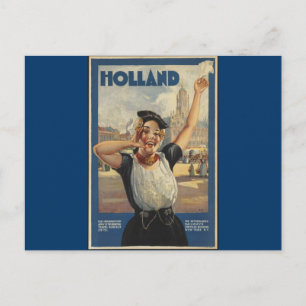  Holland Air Travel Briefkaart
