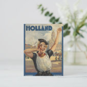  Holland Air Travel Feestdagenkaart (Staand voorkant)