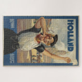  Holland Air Travel Illustration Legpuzzel (Horizontaal)