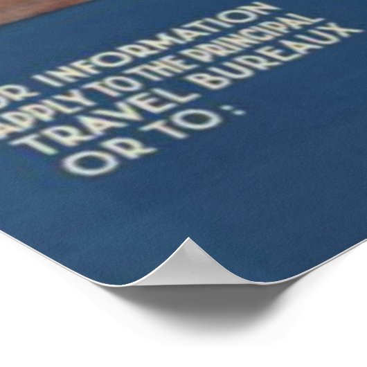  Holland Air Travel Poster (Hoek)