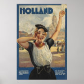  Holland Air Travel Poster (Voorkant)