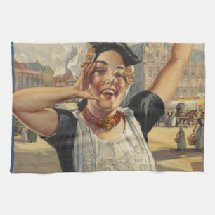  Holland Air Travel Theedoek