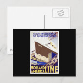 Holland America Line Briefkaart (Voorkant / Achterkant)
