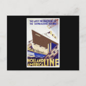 Holland America Line Briefkaart (Voorkant)